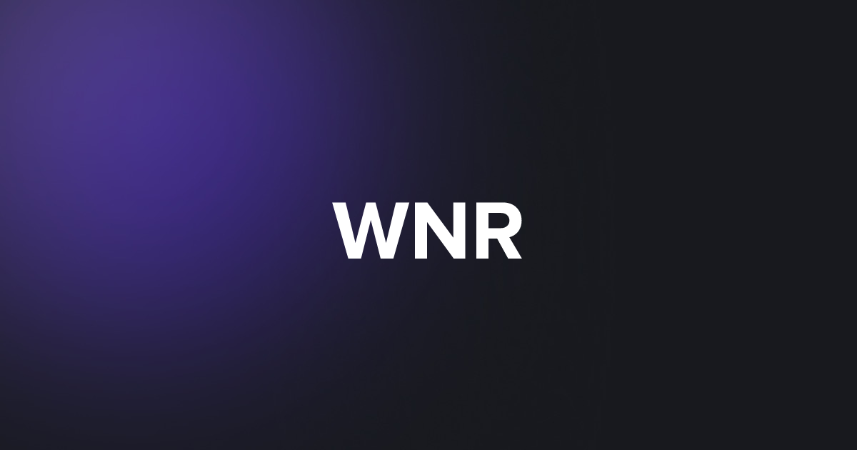 TAP WNR
