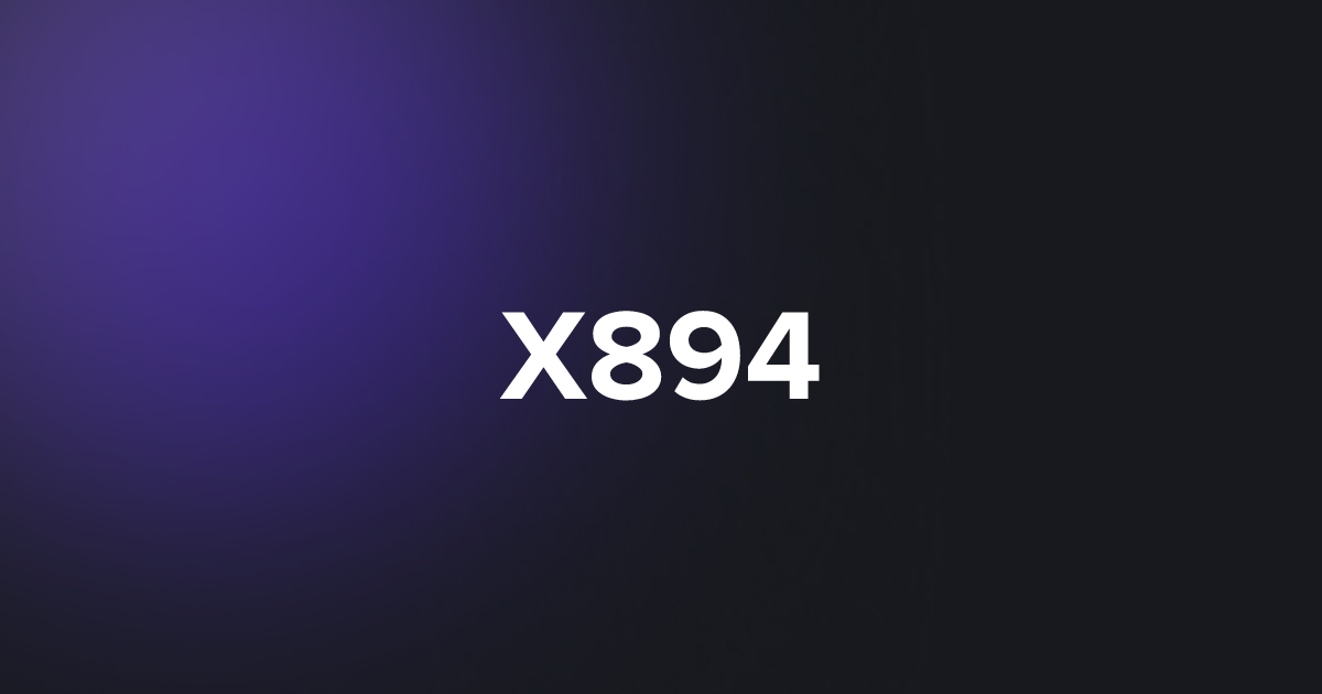 BRC20 X894