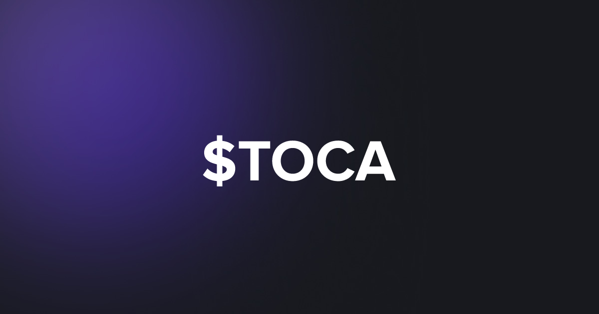 BRC20 $TOCA