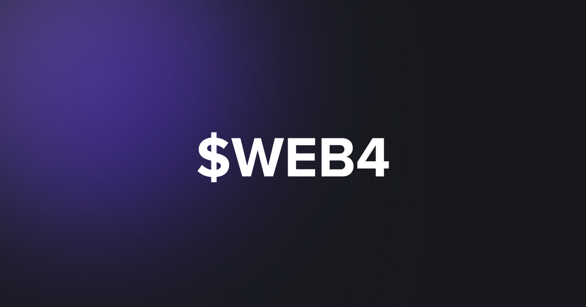 BRC20 $WEB4