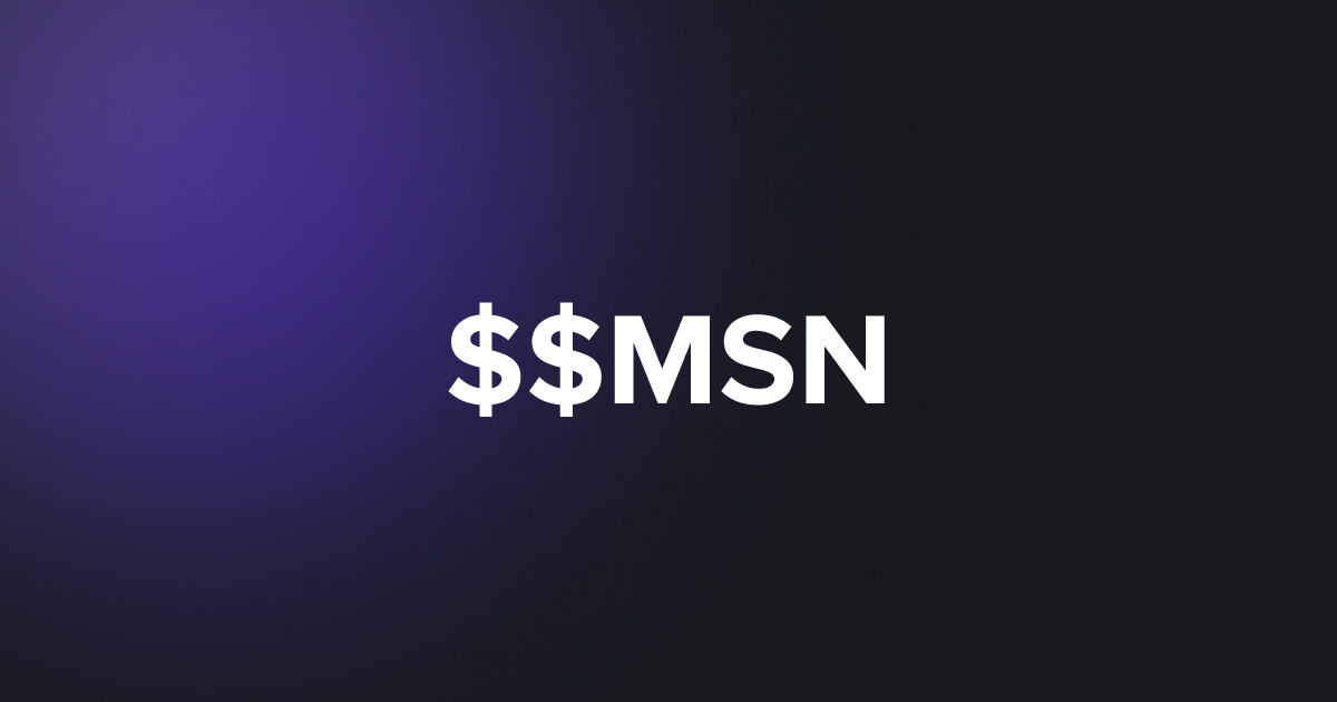 BRC20 $$MSN