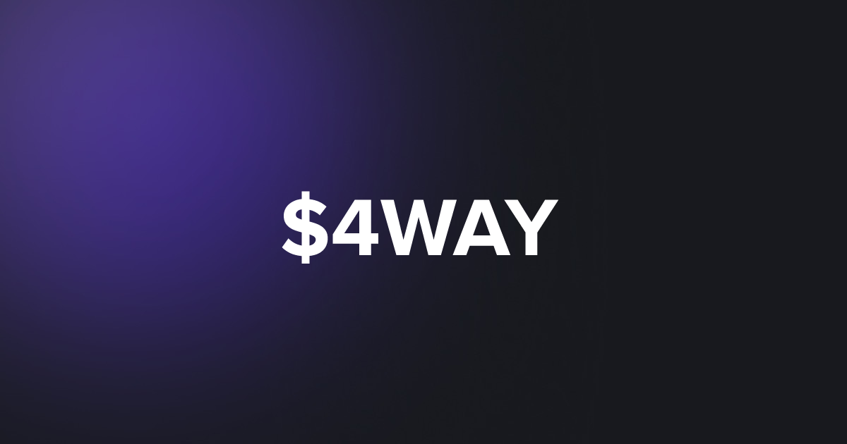 BRC20 $4WAY