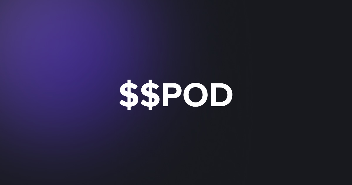 BRC20 $$POD