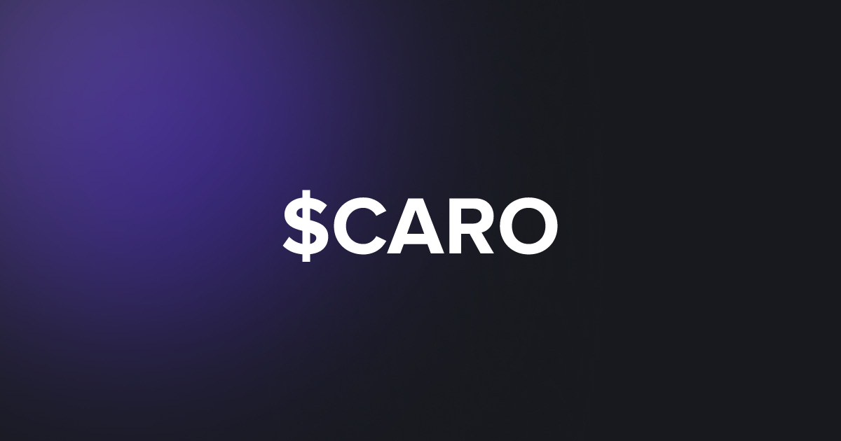 BRC20 $CARO