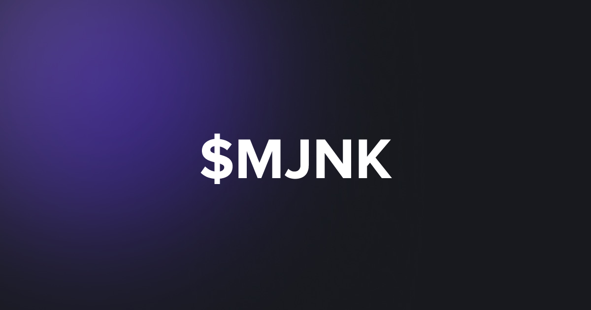 BRC20 $MJNK