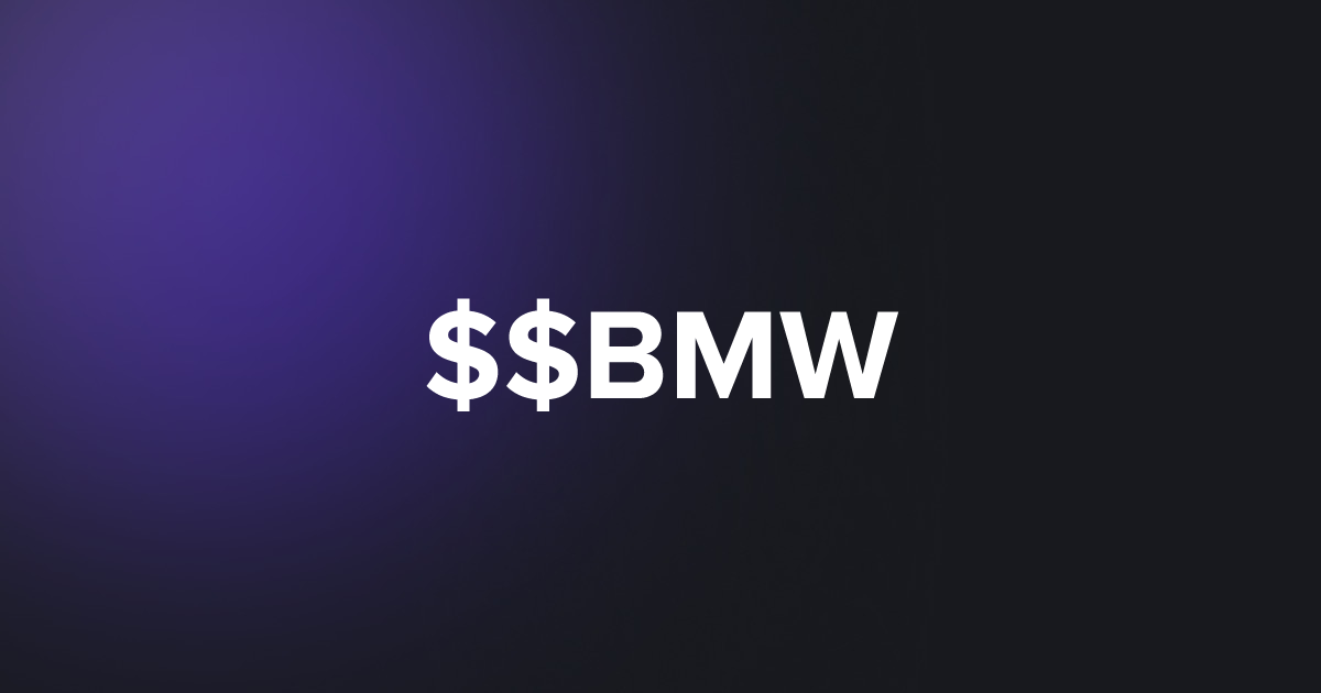 BRC20 $$BMW