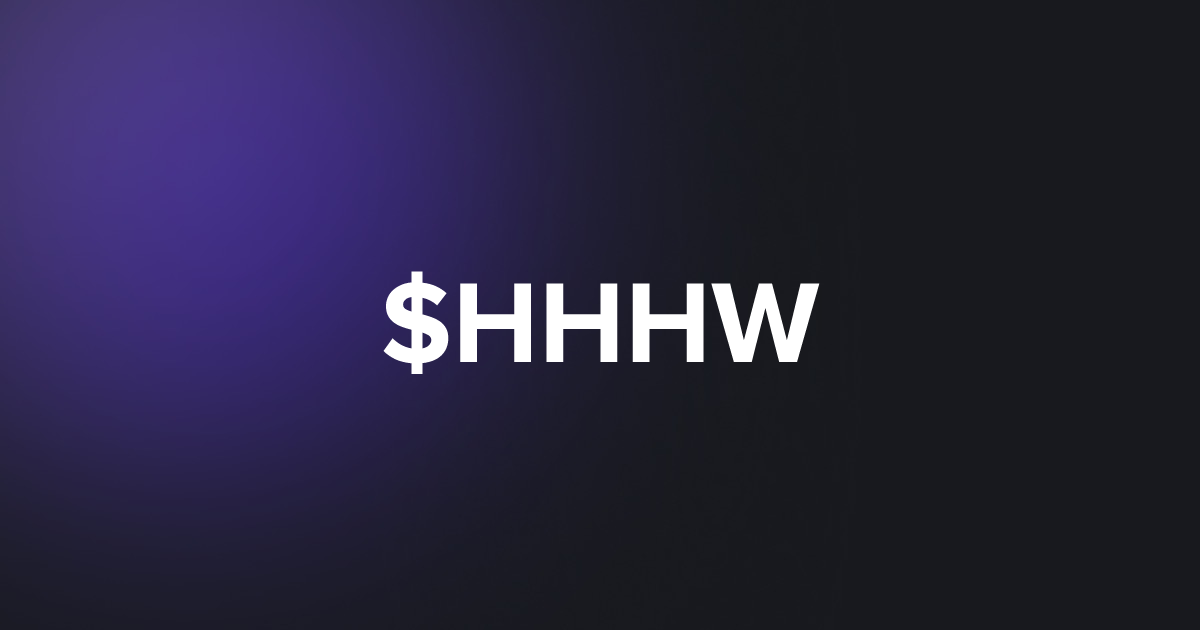 BRC20 $HHHW