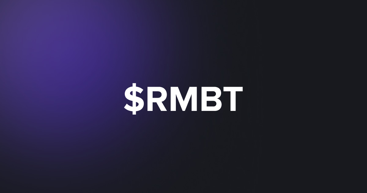 BRC20 $RMBT