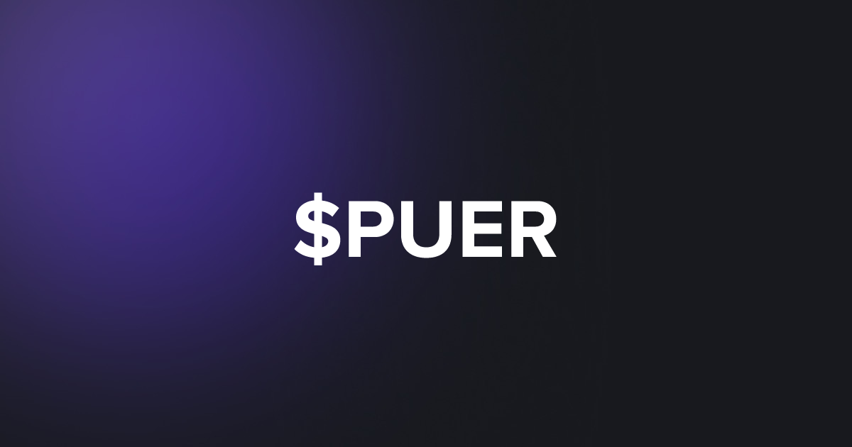 BRC20 $PUER