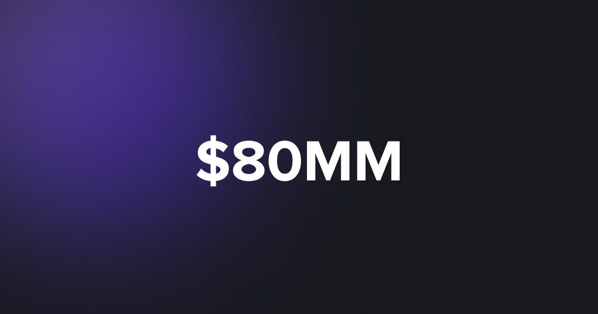 BRC20 $80MM