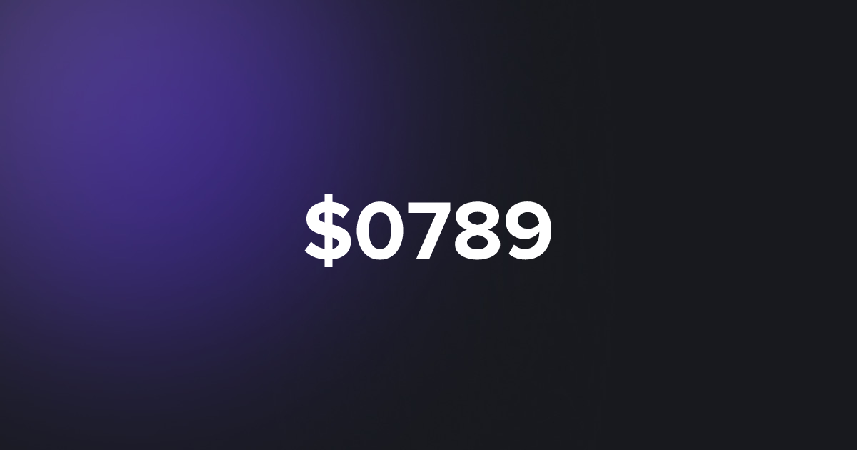 BRC20 $0789