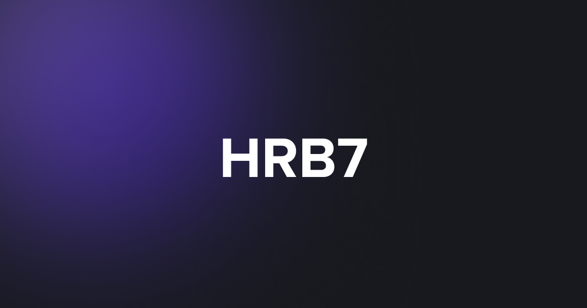 BRC20 HRB7