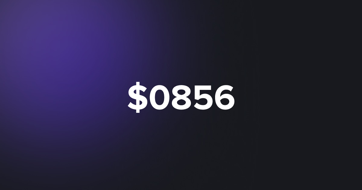 BRC20 $0856