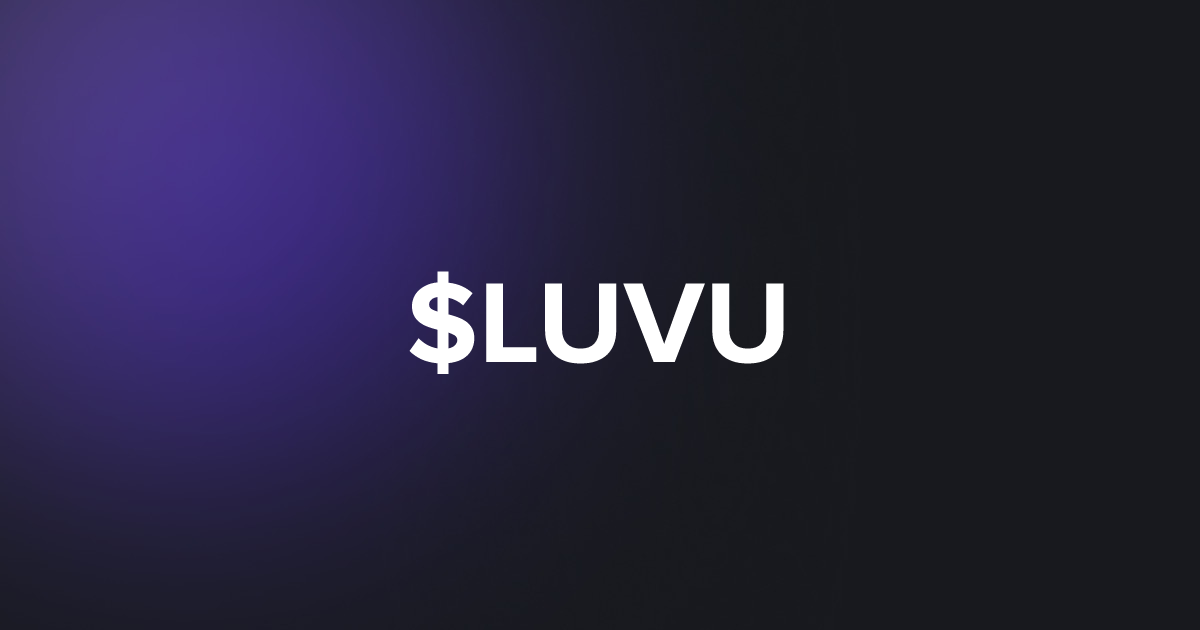 BRC20 $LUVU